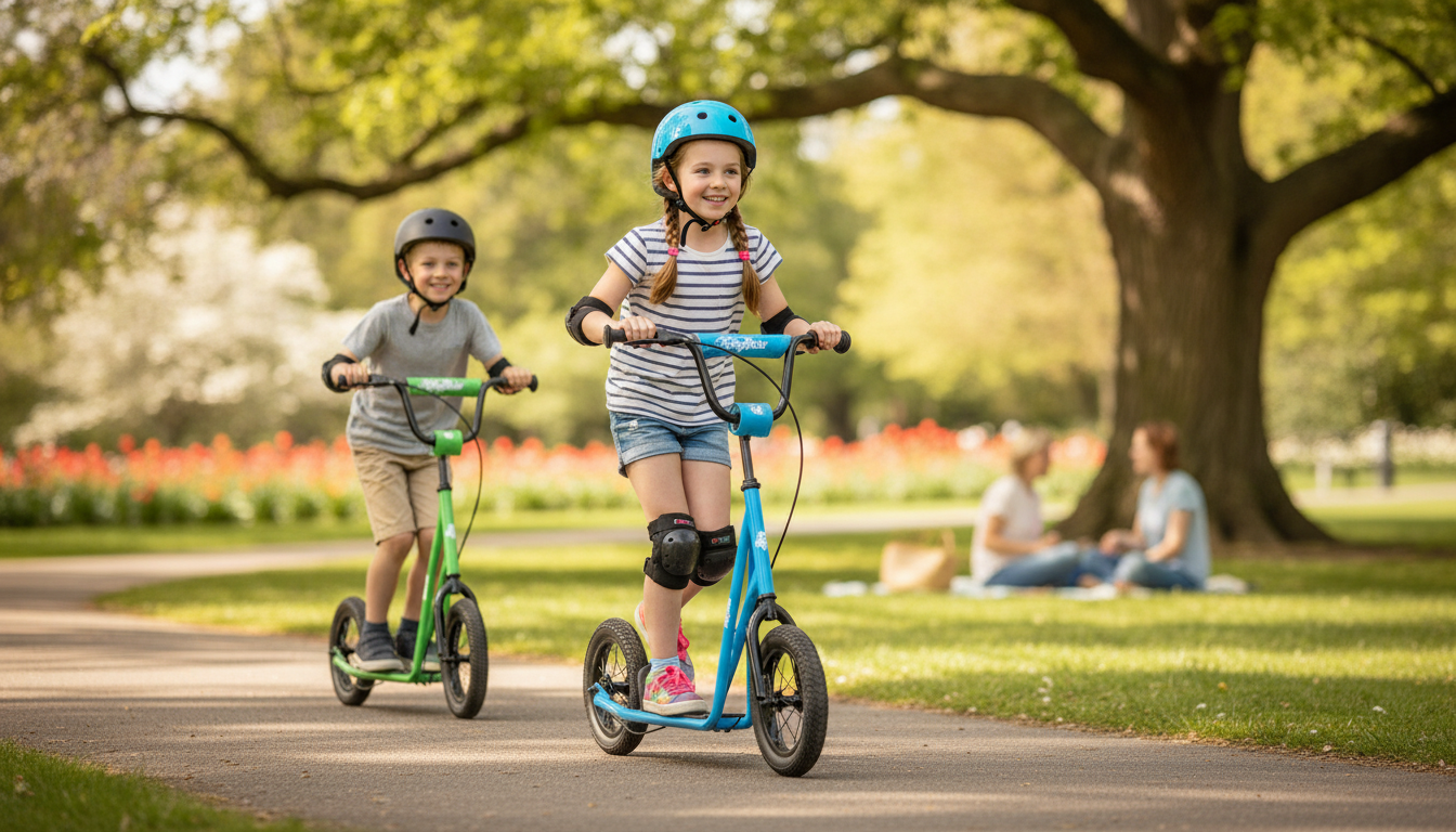Best 12-Inch Wheel Kick Scooter for Kids (Ages 5–9)