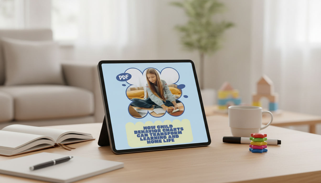 Child Behavior Charts: Build Better Routines in 7 Days