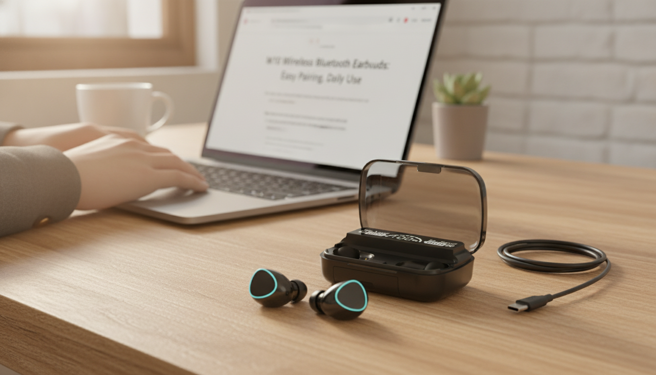 M10 Wireless Bluetooth Earbuds: Easy Pairing, Daily Use