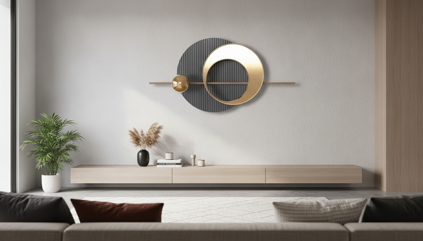 Minimalist Metal Wall Hanging: Placement & Styling Tips