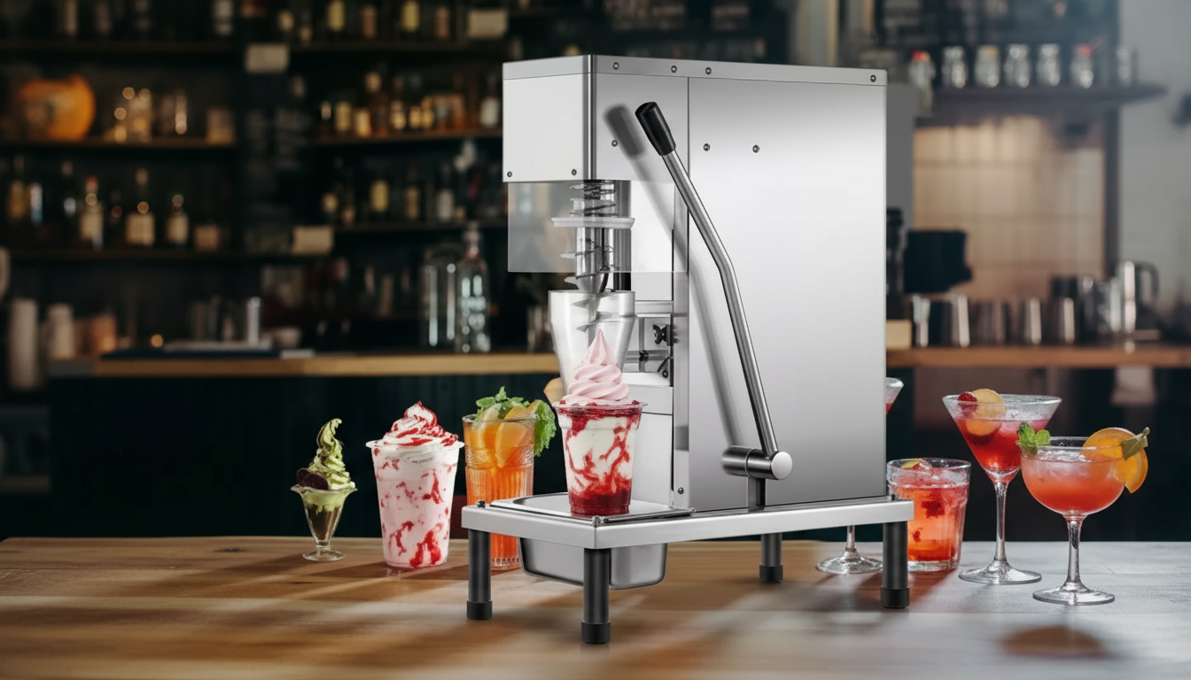 Stainless Steel Frozen Yogurt Blender for Fast, Clean Service