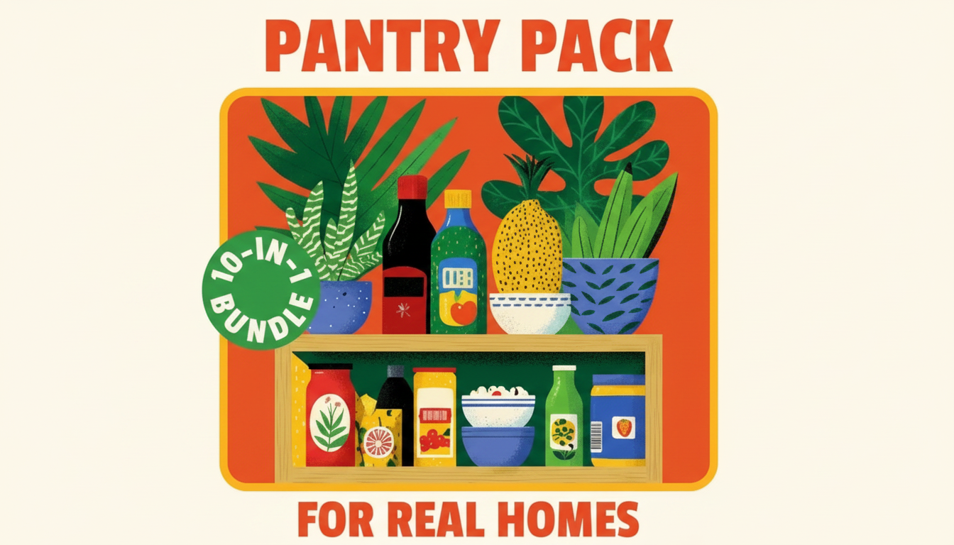 Real-Home Pantry Reset: Zones, Checklists & Easy Flow